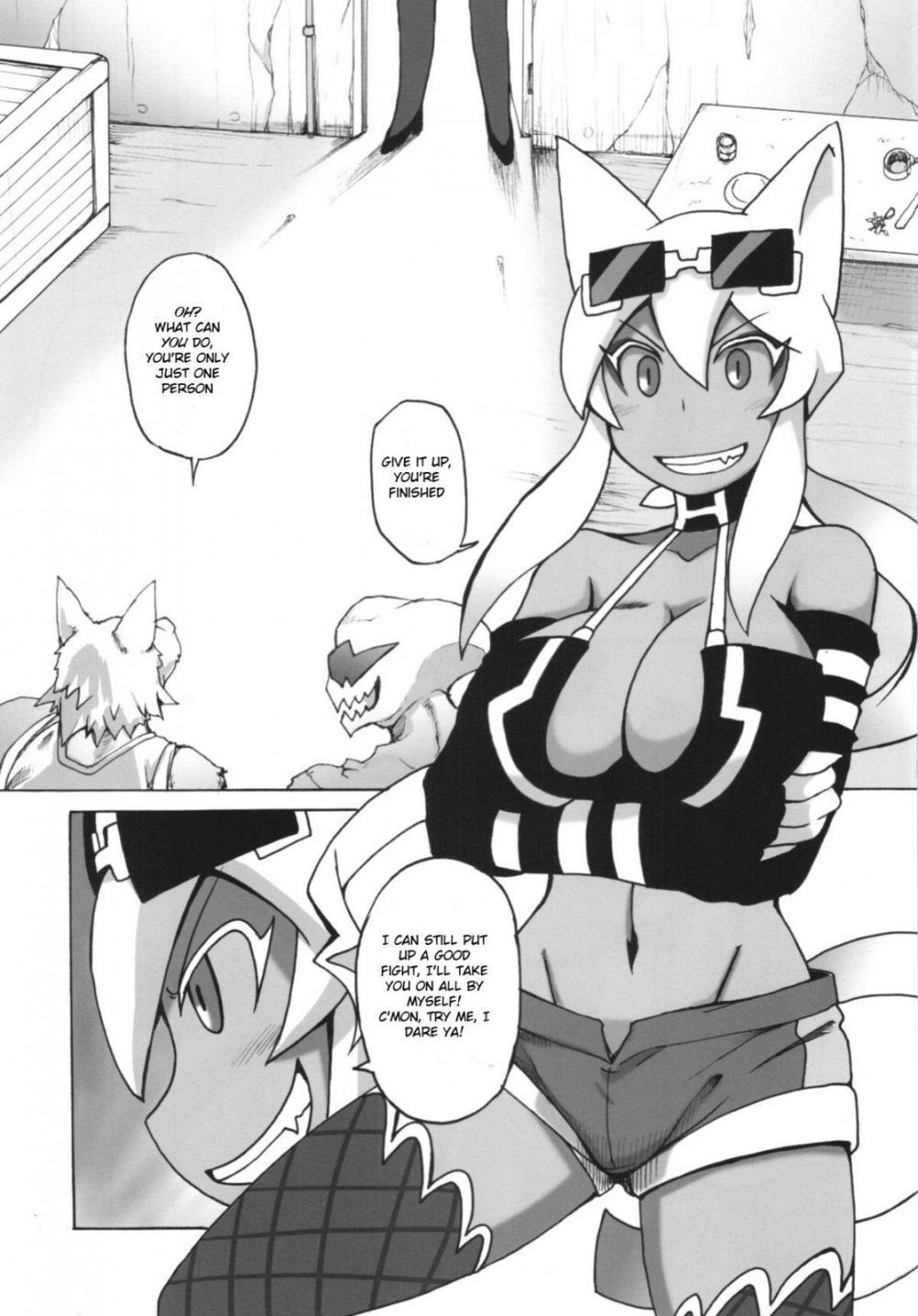 Hentai Manga Comic-NekoNeko Fight-Read-5